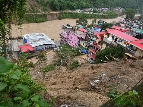 Dozens killed in India as heavy rain leads to widespread flooding.